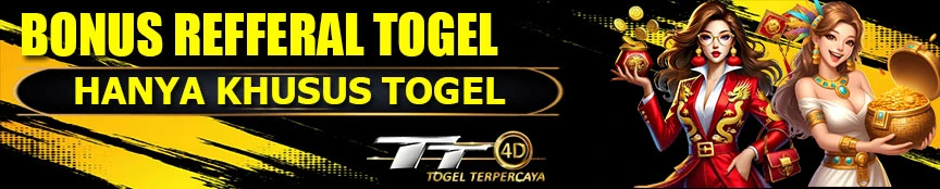 BONUS REFFERAL TOGEL 1%